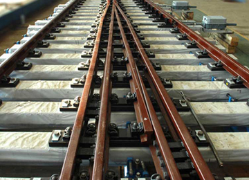 Mine Narrow Gauge Crossover Track Switch