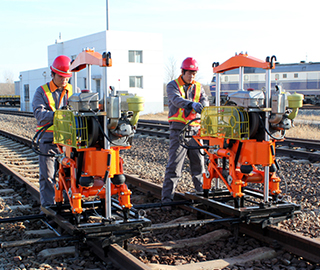 Rail Ballast Tamping Machine