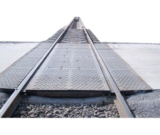 Railway Rubber Crossing Board