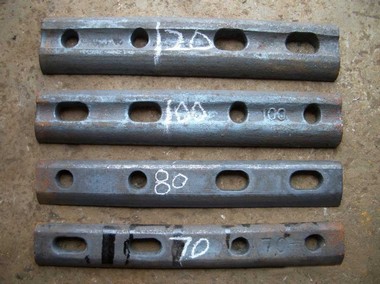 Steel Track Joint Fishplate Railway Supplies Fastener Fishplate