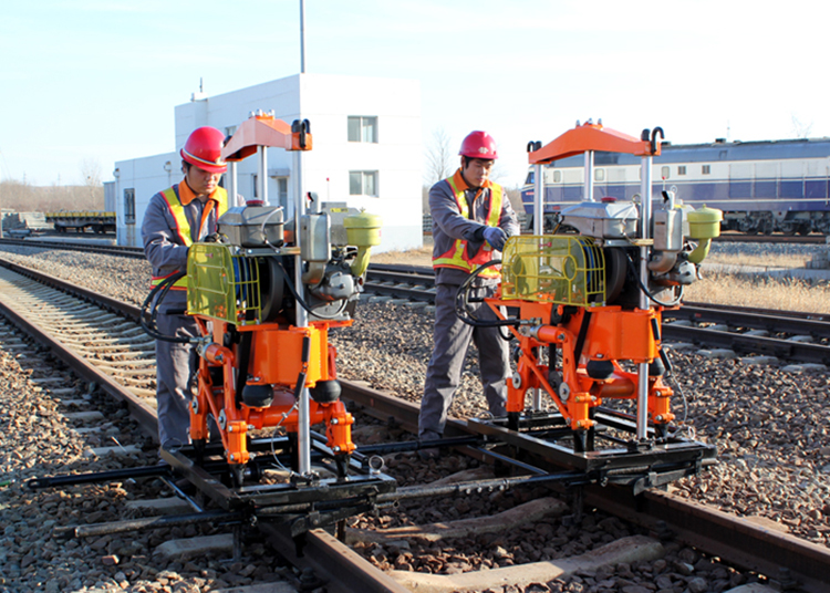 Rail Ballast Tamping Machine