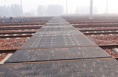 Railway Rubber Crossing Board With Wire