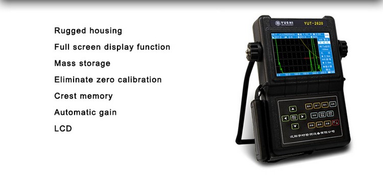 Digital Ultrasonic Rail Flaw Detector