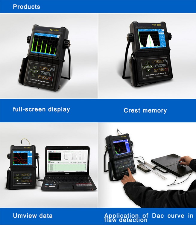 YUT2800 Portable Digital Ultrasonic Flaw Detector