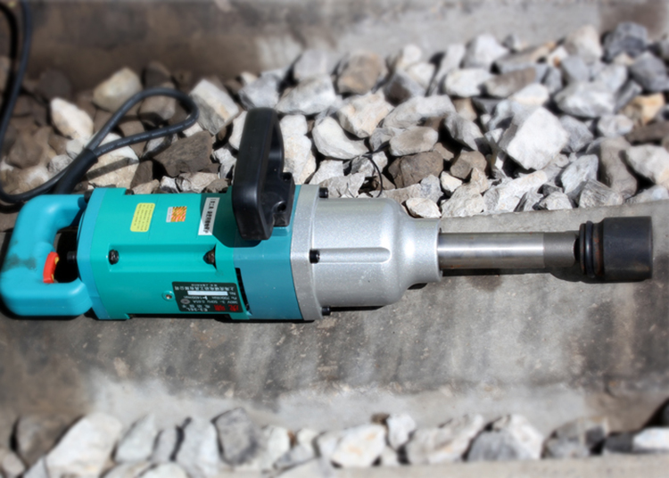 Railway Industry Electric Impact Bolt Wrench Machine