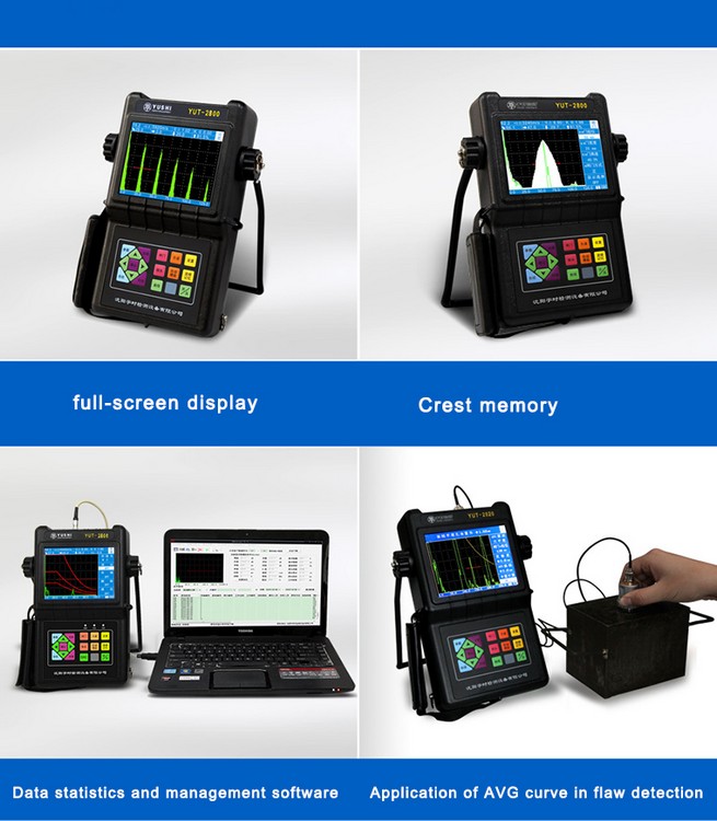 Protable Automatically Detecting Rail Ultrasonic Flaw Detector