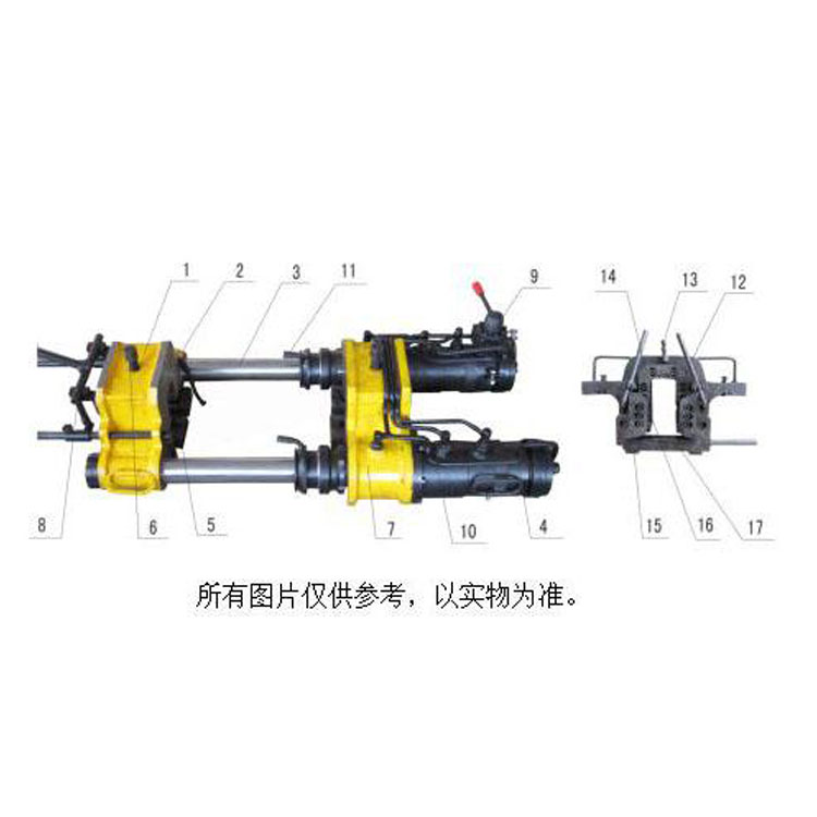 YH/6 Railway Maintenance Tools Track Rail Gas Welding Machine