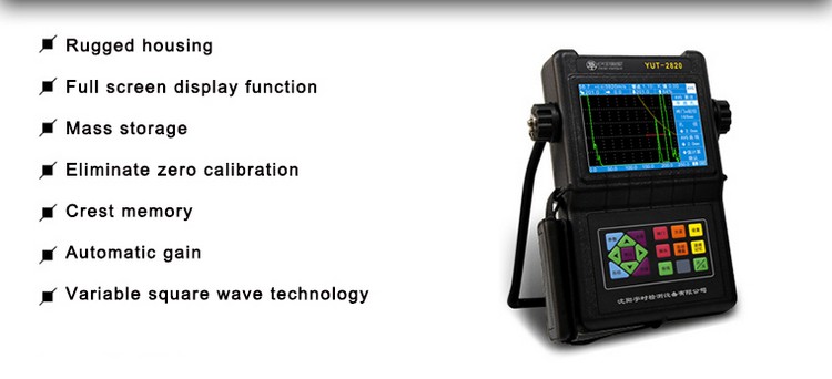 Protable Automatically Detecting Rail Ultrasonic Flaw Detector