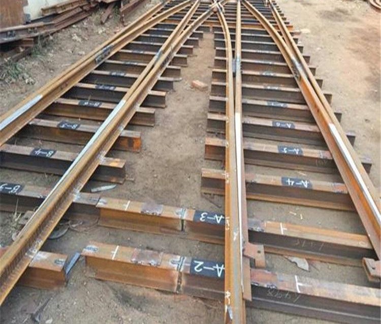 Mine Narrow Gauge Crossover Track Switch